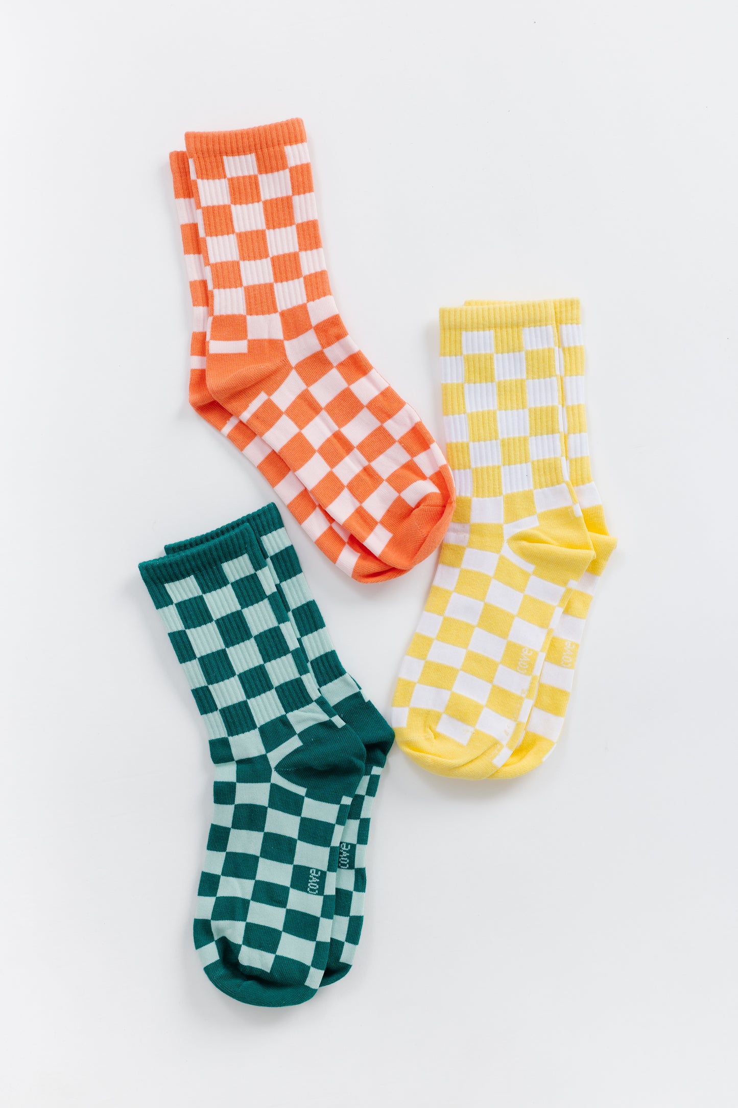 Cove Checker Retro Socks