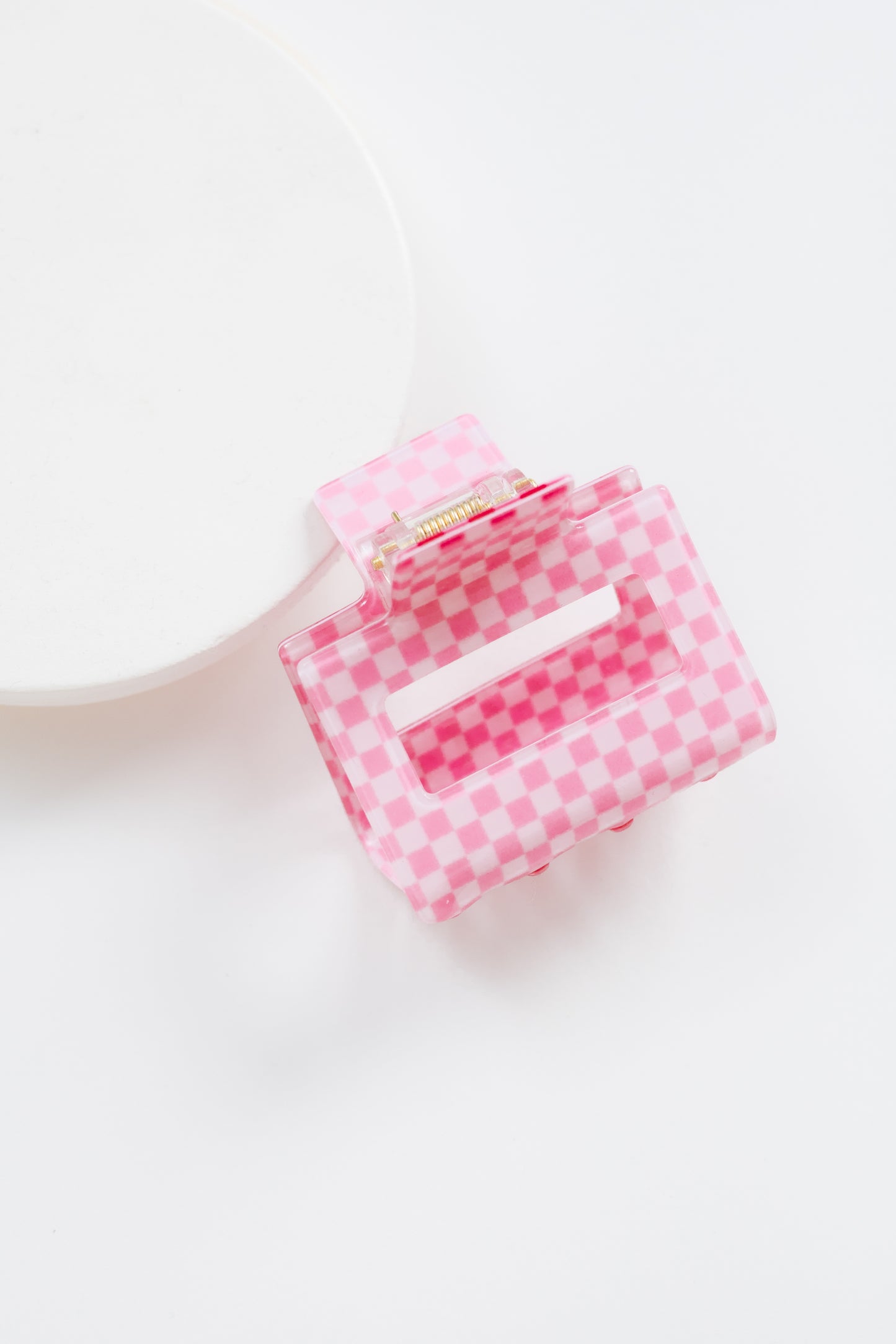 Cove Everly Checker Hair Claw