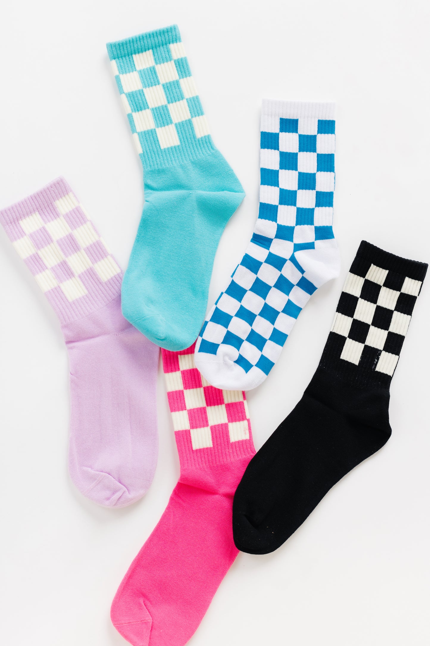 Cove Checker Retro Socks