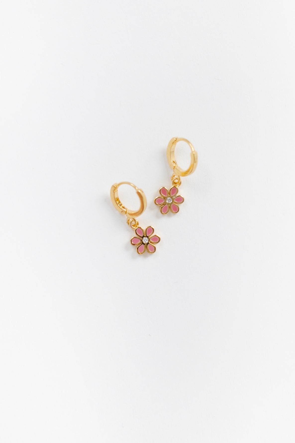 Cove Earrings Dainty Daisy Stud Gold