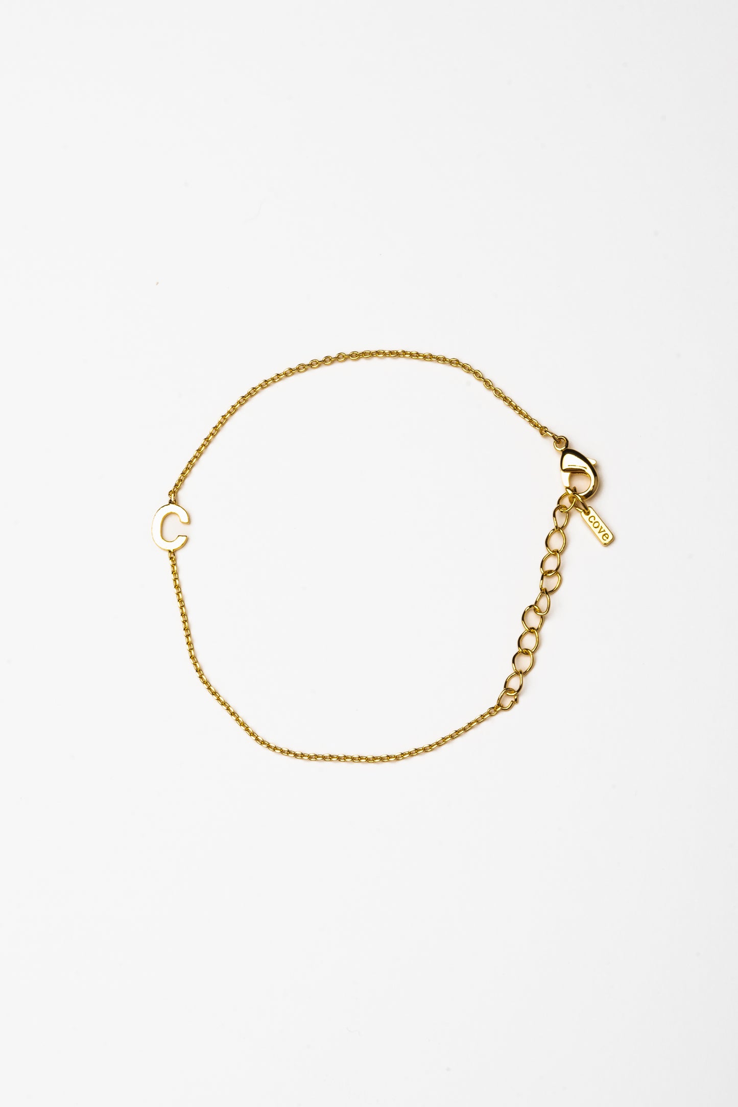 Cove Initial Bracelet