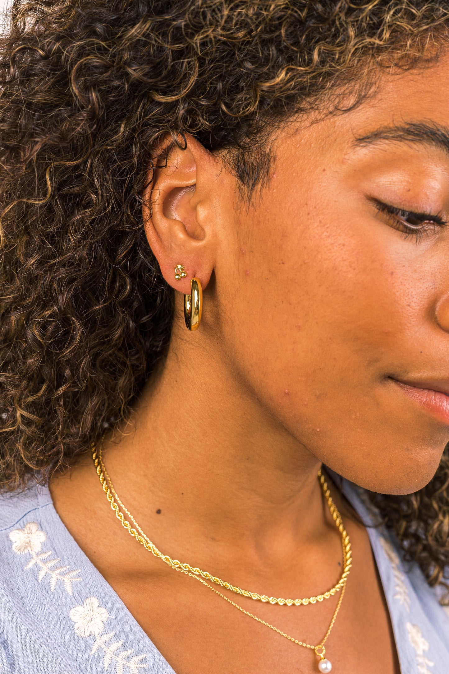 Cove Dainty Cherry Earrings