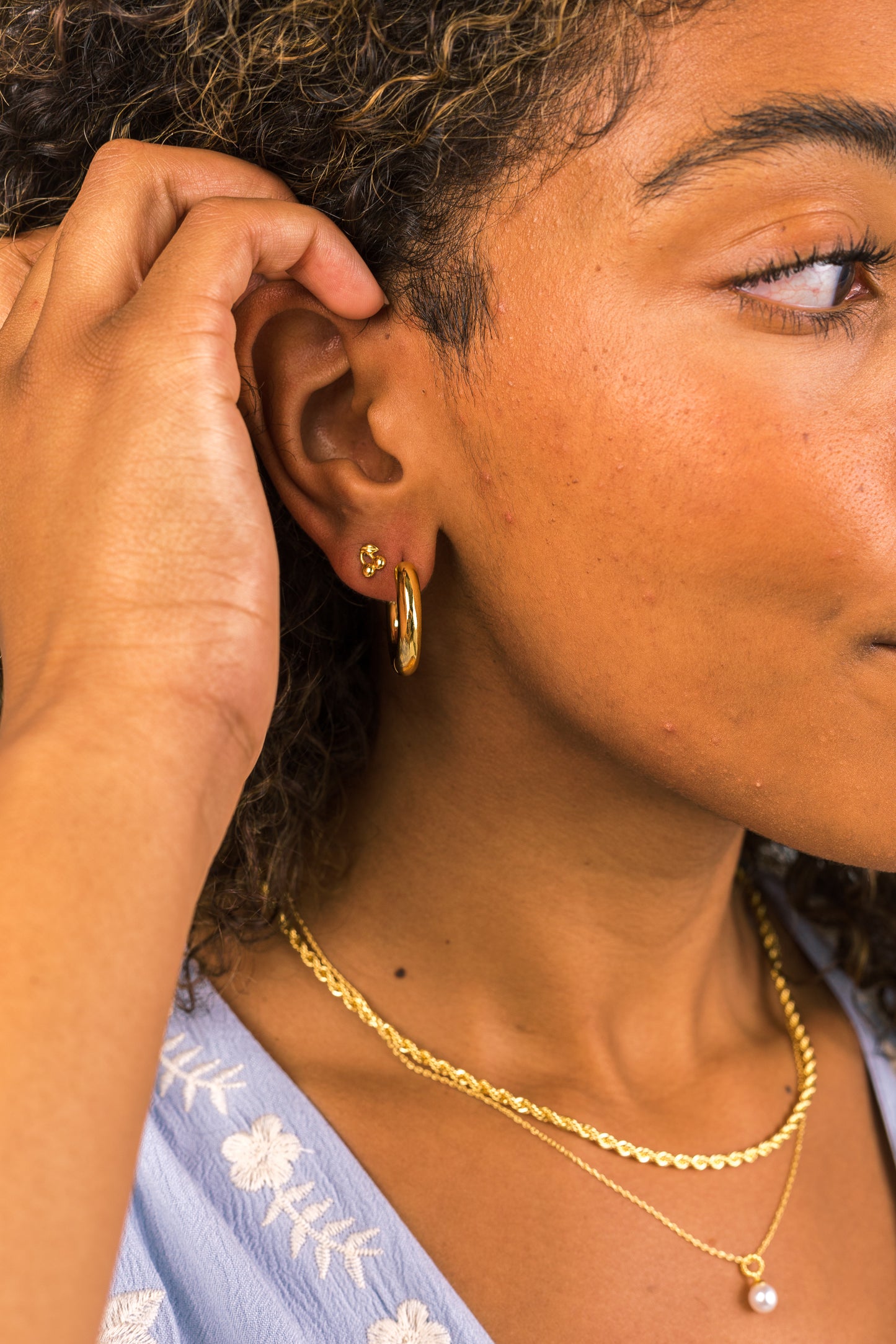 Cove Dainty Cherry Earrings