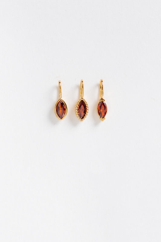 Cove Charm Birthstones Set of 3