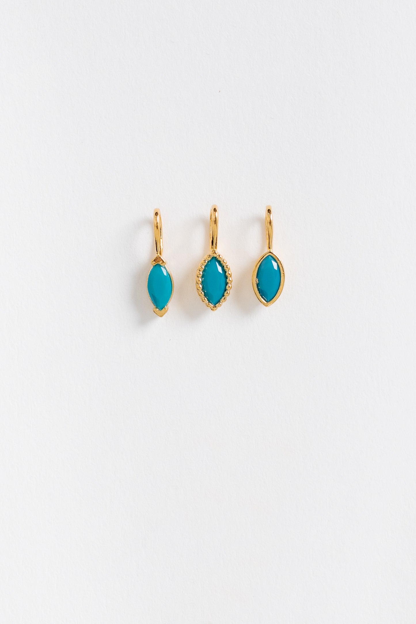 Cove Charm Birthstones Set of 3