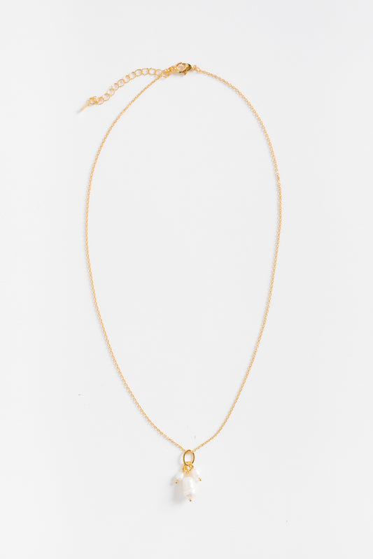Cove Triple Pearl Necklace