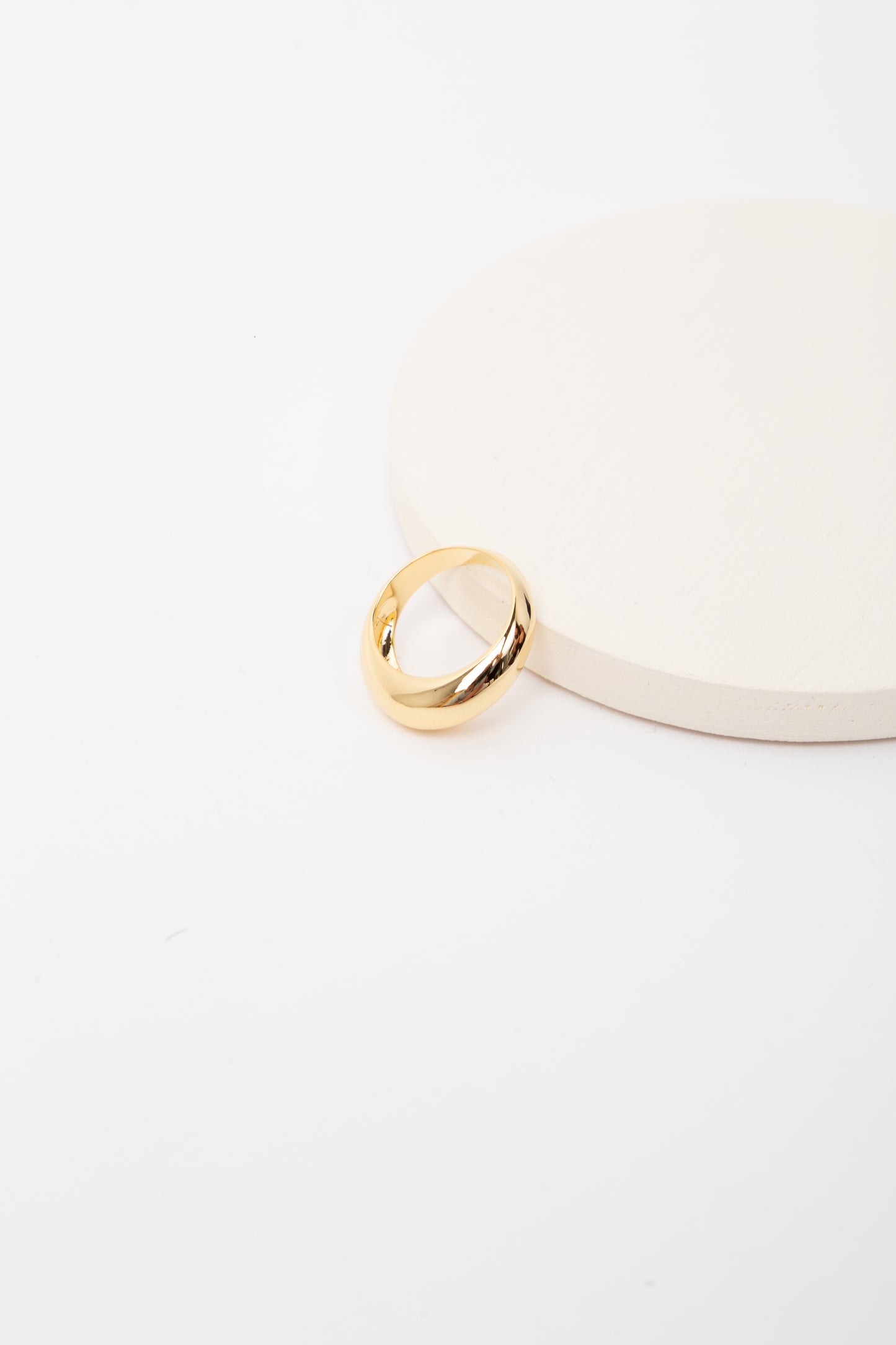 Gold Dome Ring
