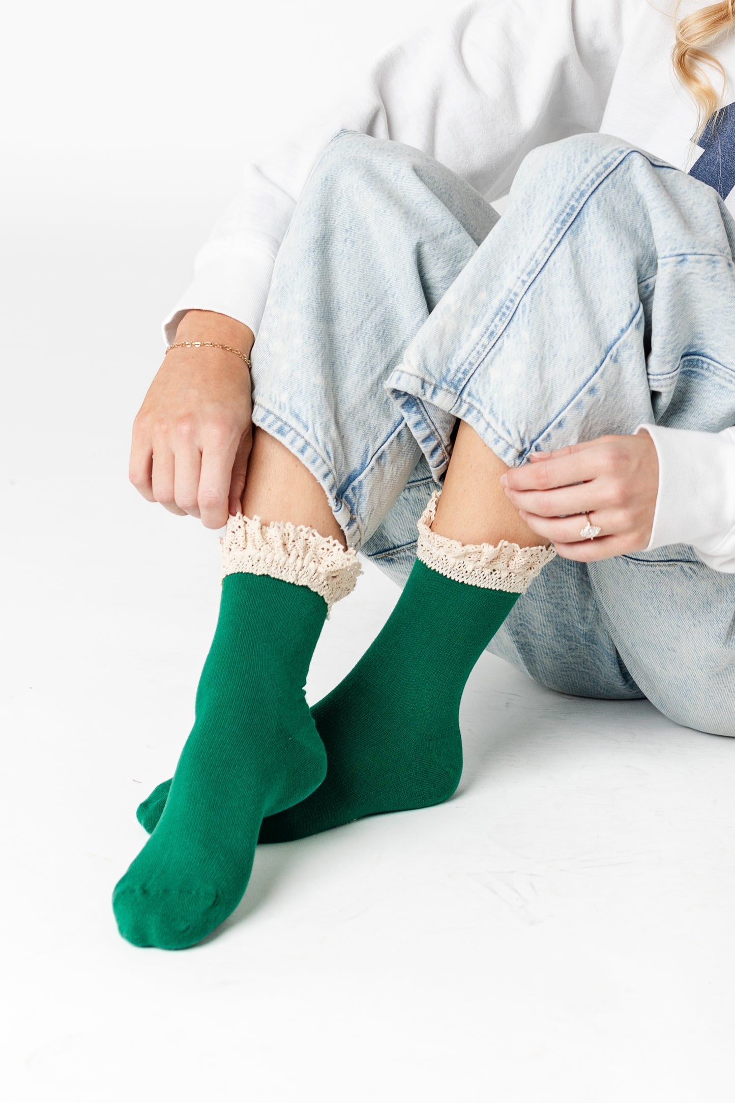 Cove All About Ruffles Socks