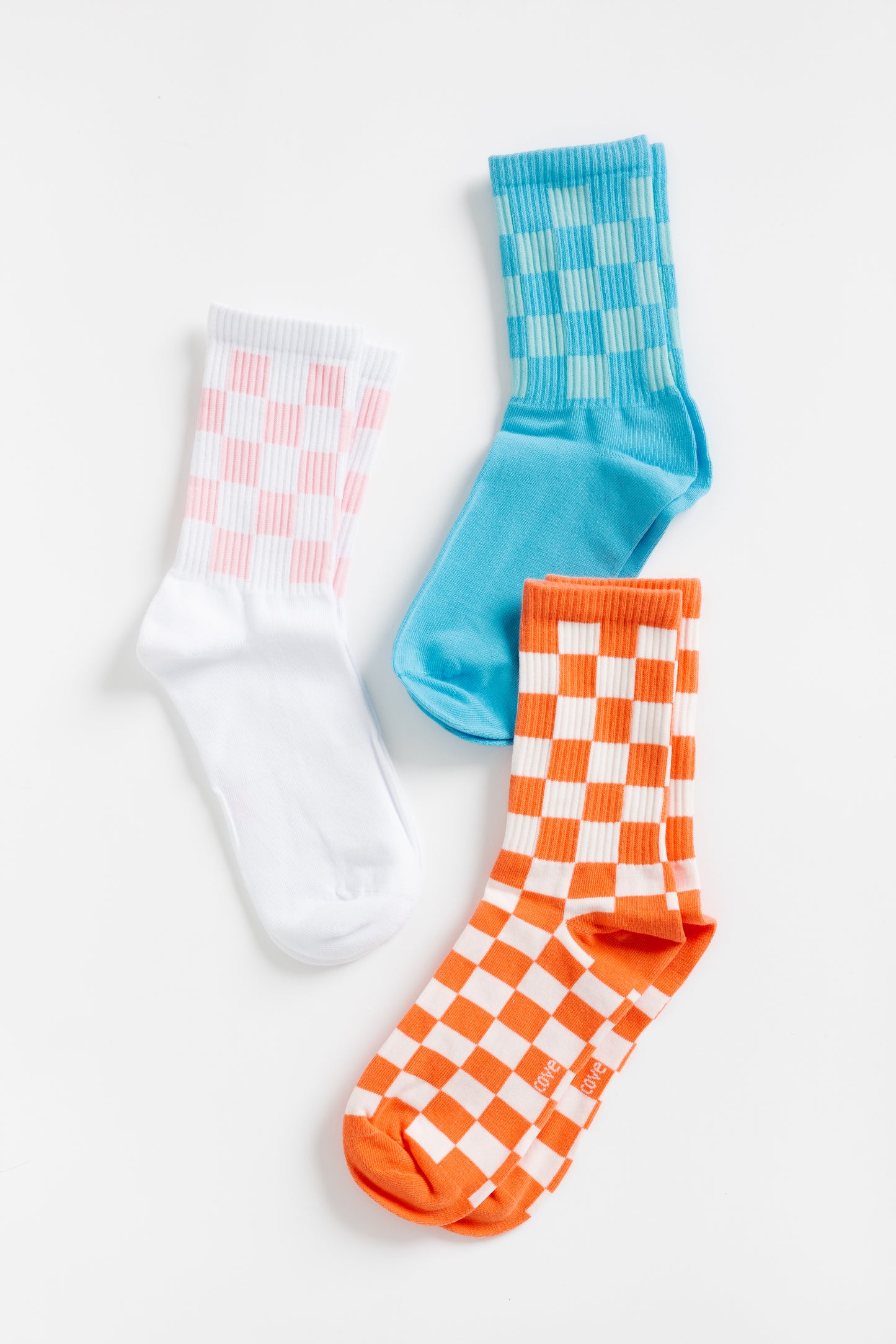 Cove Checker Retro Socks