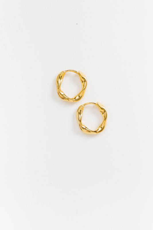Cove Mikal Twisted Hoops