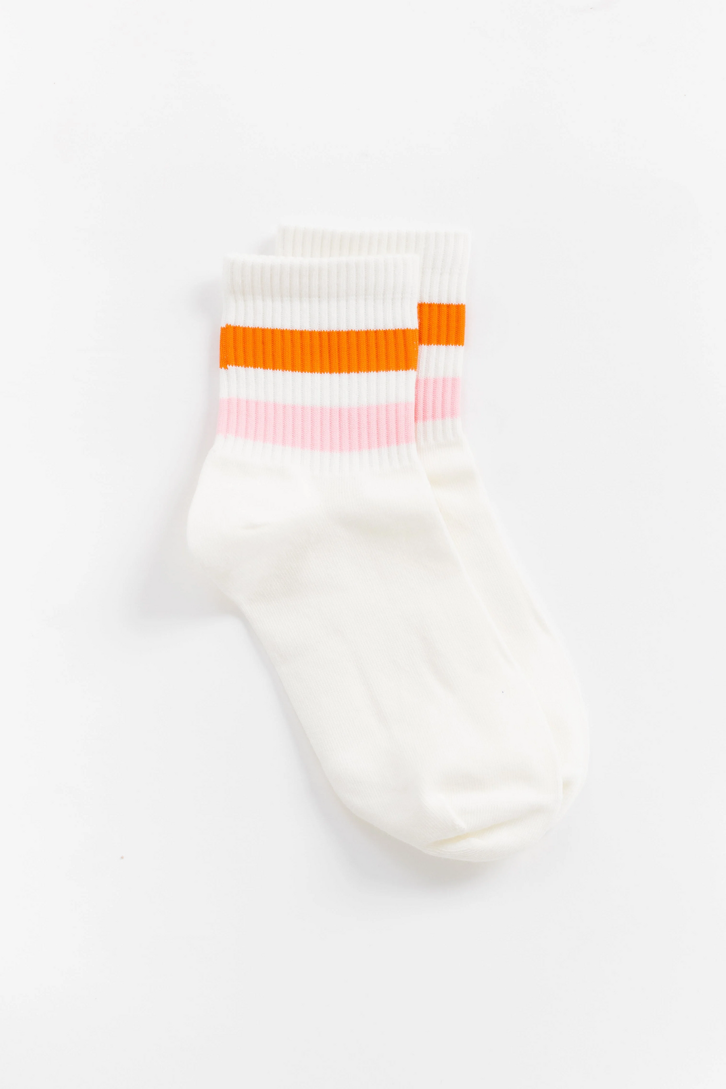 Cove Rave Quarter Socks Pink/Orange OS