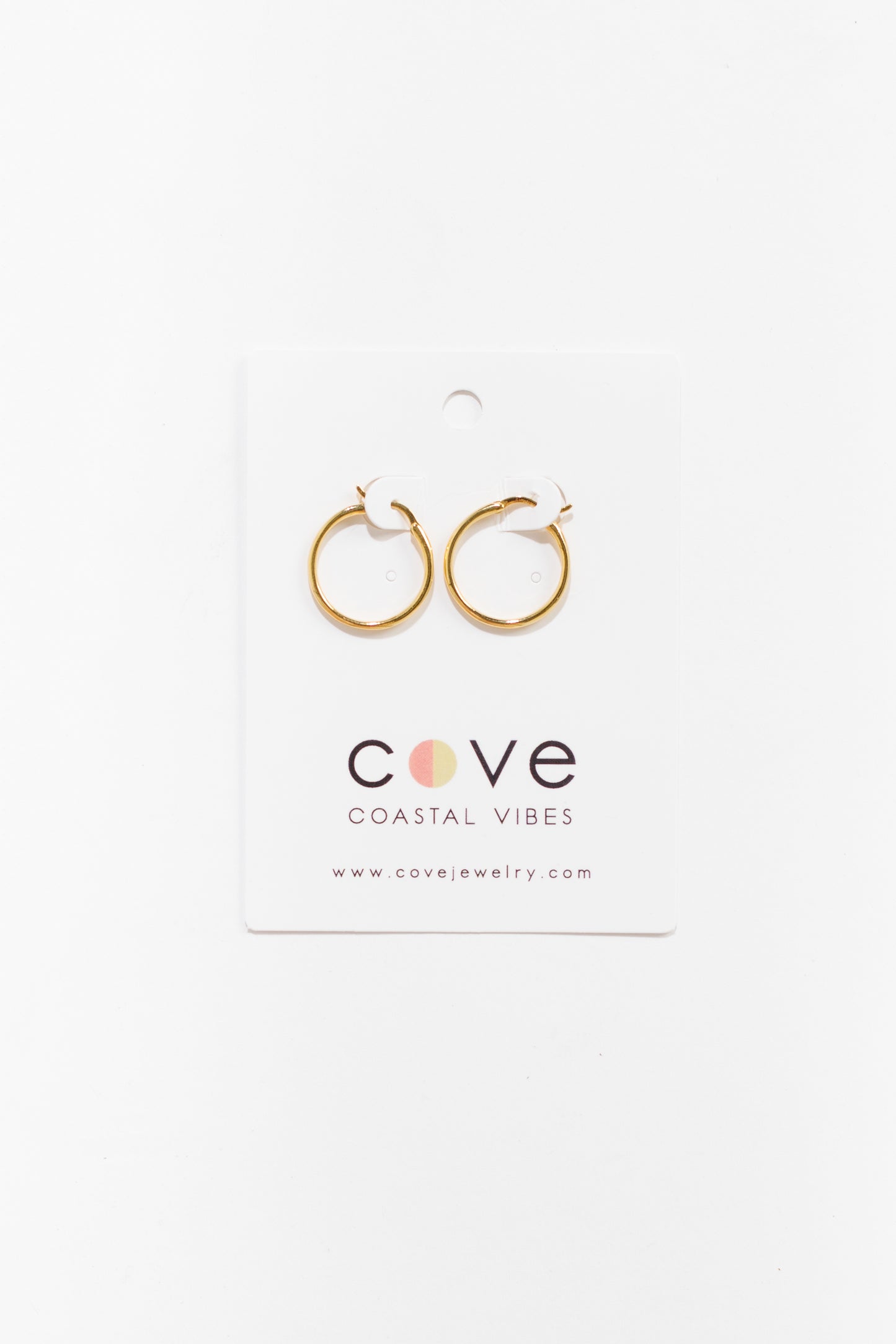 Cove Large Oval Hoop Earrings