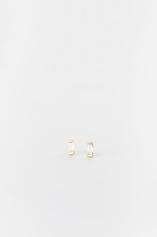 Cove Earrings Dating Rectangle Gold