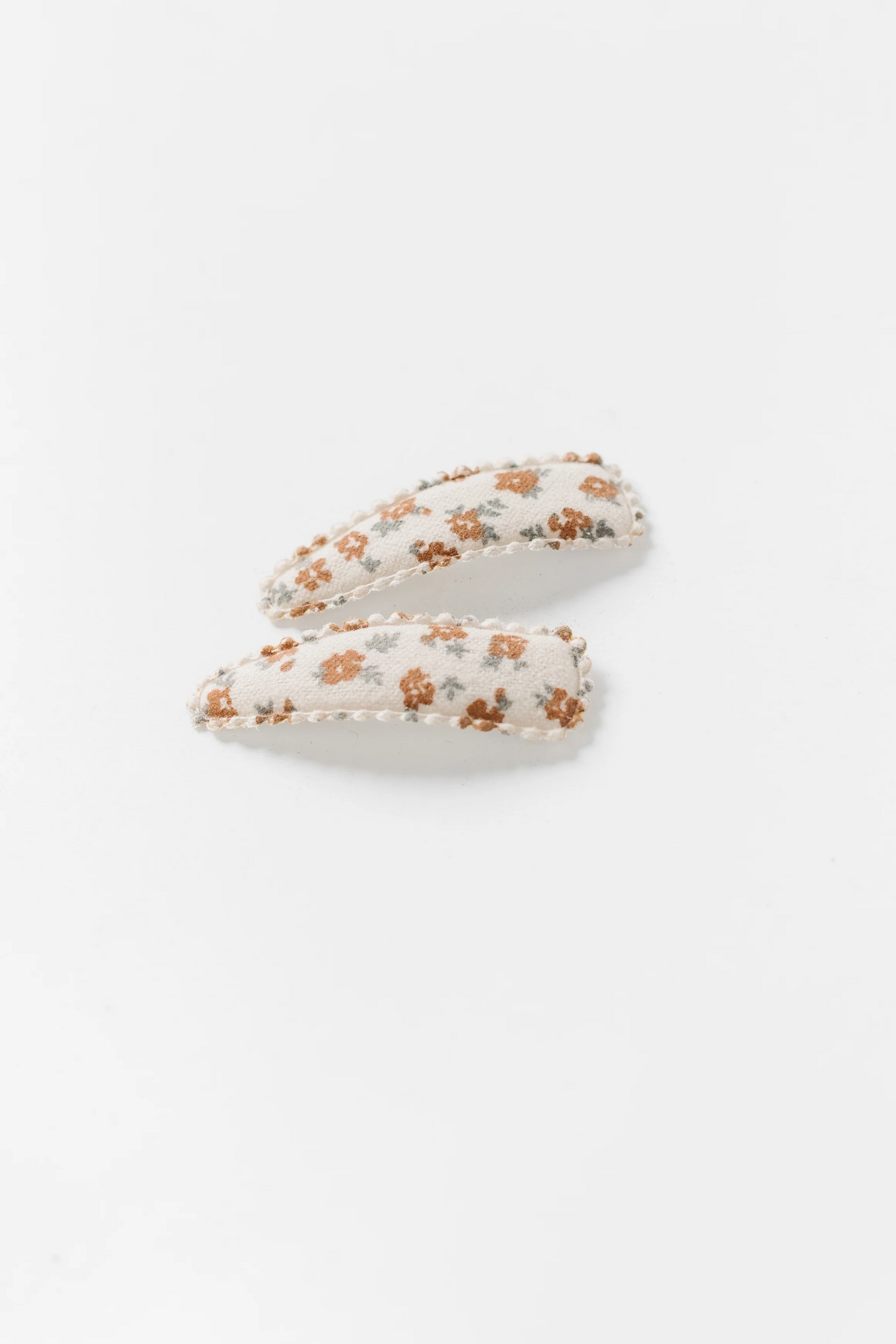 Cove Fabric Hair Clips - Set of 2