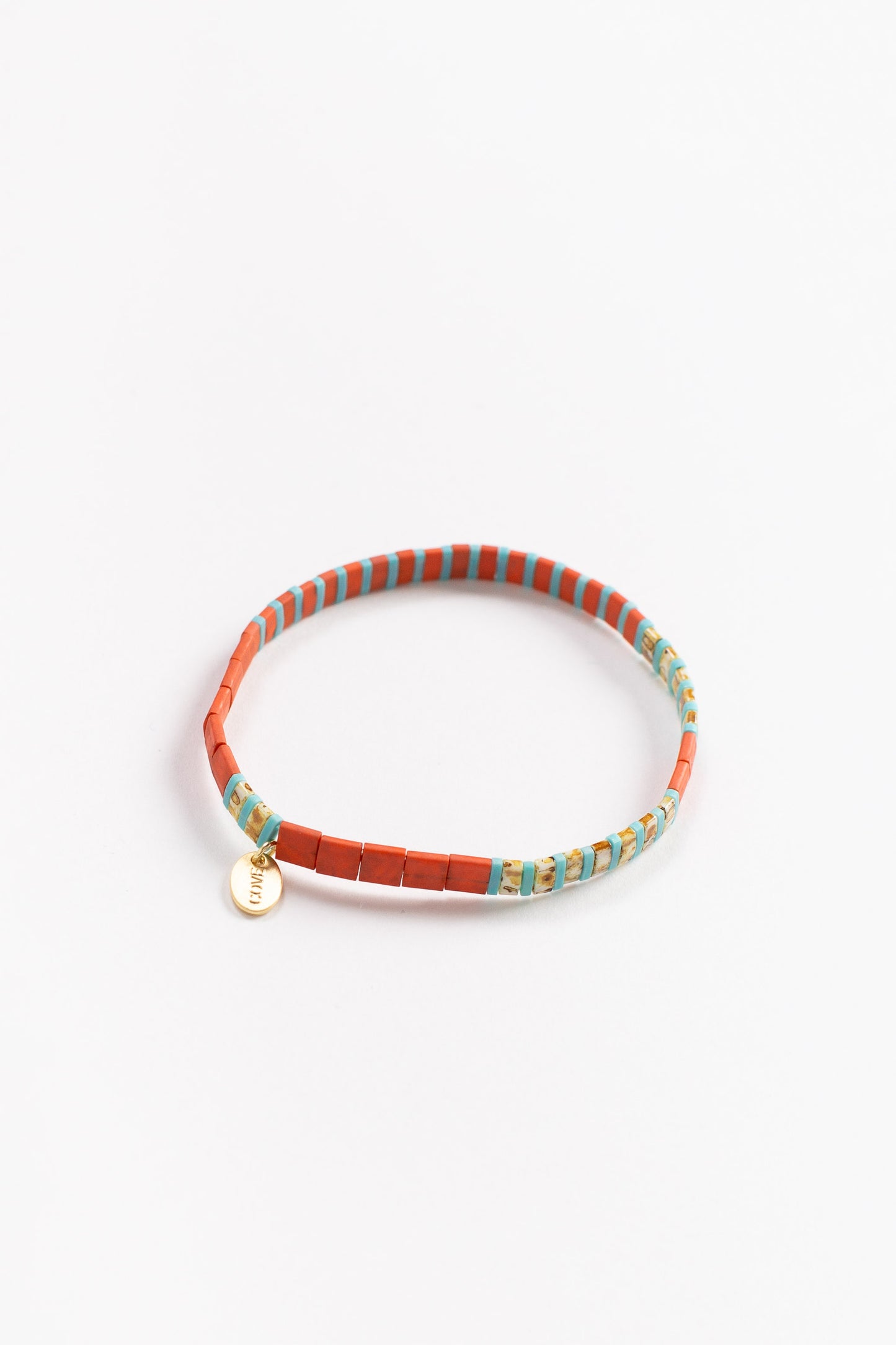 Baja Tile Bead Bracelet