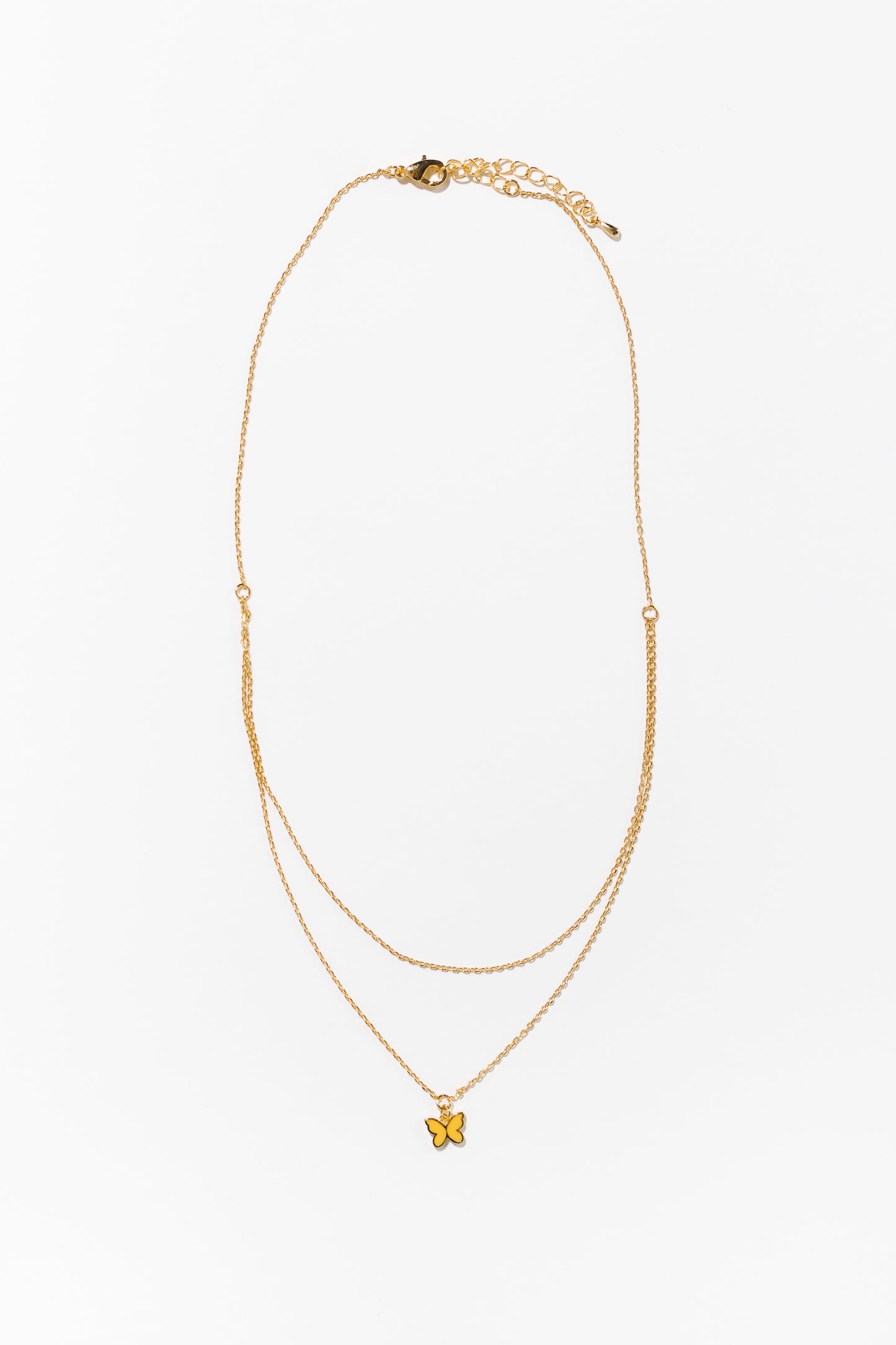 Cove Necklace Dainty Butterfly Gold