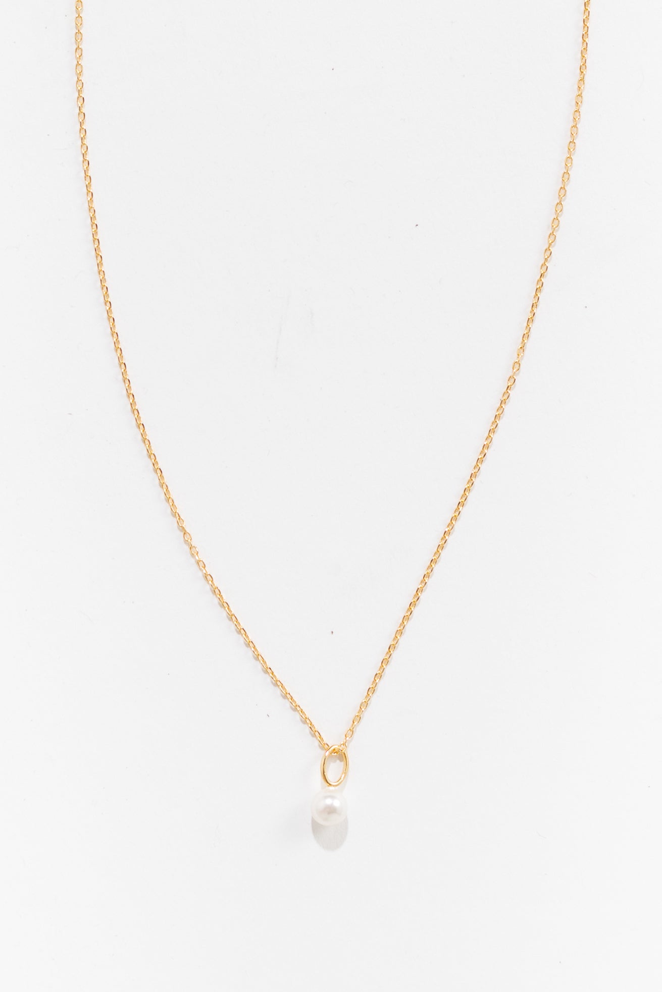 Cove Necklace Dressed Up Pearl Gold