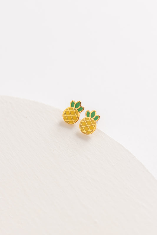 Cove Pineapple Stud Earrings