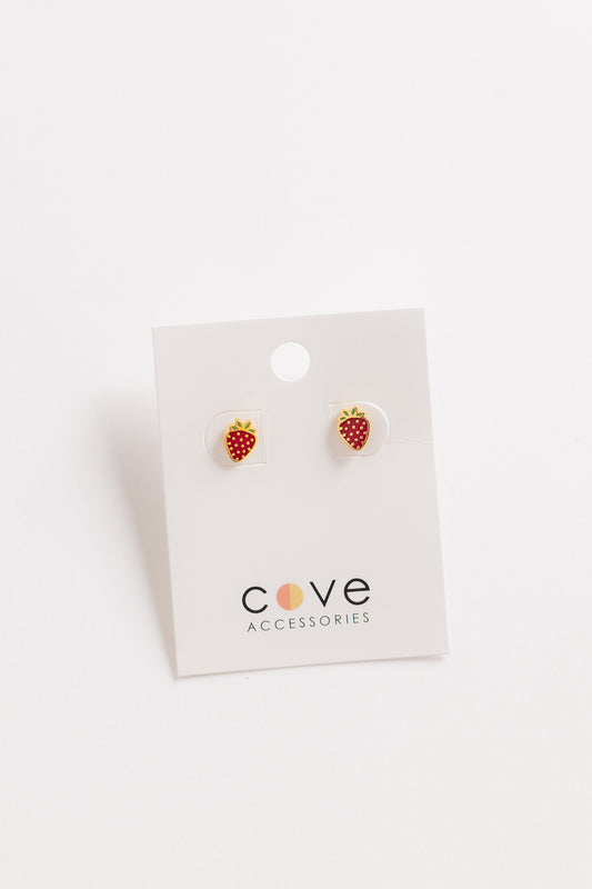 Cove Strawberry Earrings